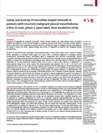 Safety-and-activity-of-microRNA-loaded-minicells-in-patients-with-recurrent-malignant-pleural-mesothelioma