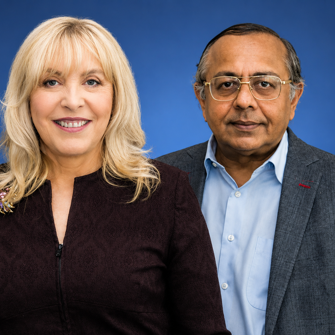 Jennifer MacDiarmid and Himanshu Brahmbhatt, EnGeneIC co-founders